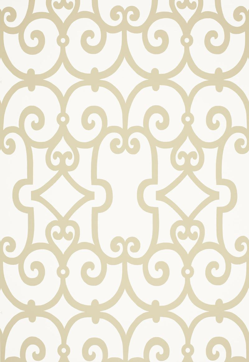FSchumacher Wallpaper 5005052 Manor Gate Sand