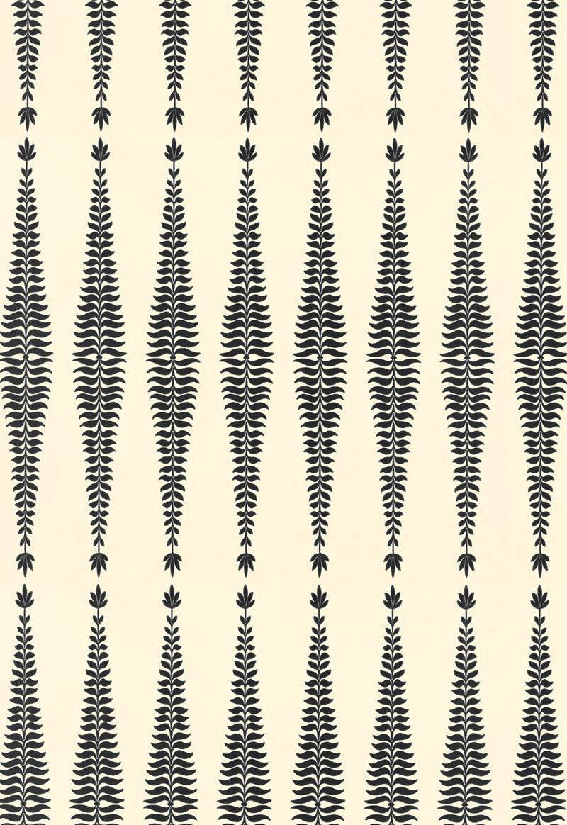 FSchumacher Wallpaper 5005070 Fern Tree Noir
