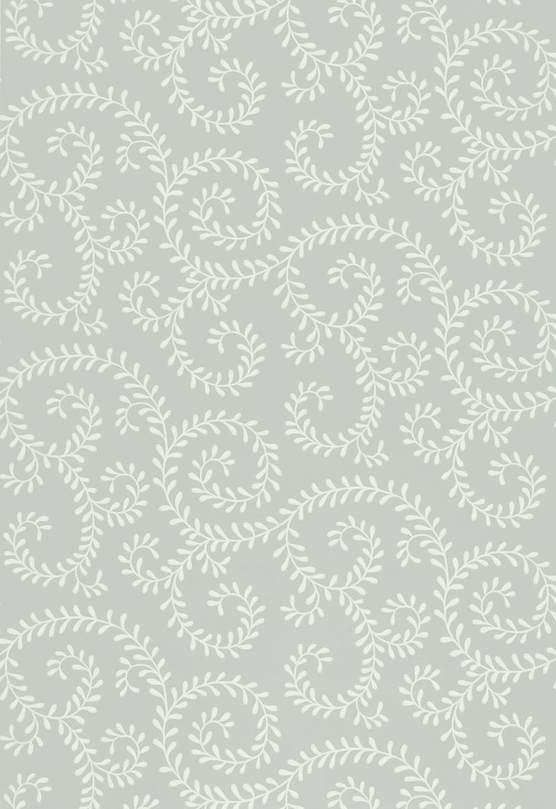 FSchumacher Wallpaper 5005090 Leafy Scroll Dove