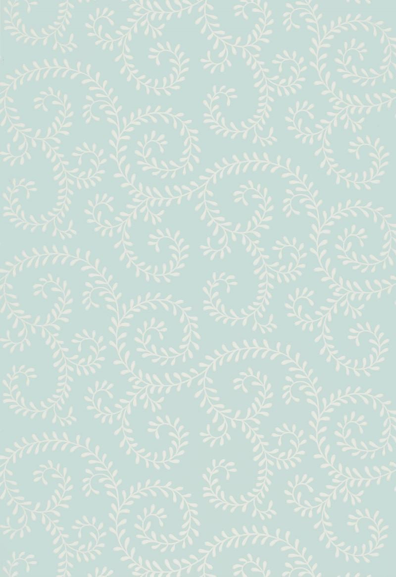 FSchumacher Wallpaper 5005092 Leafy Scroll Sky