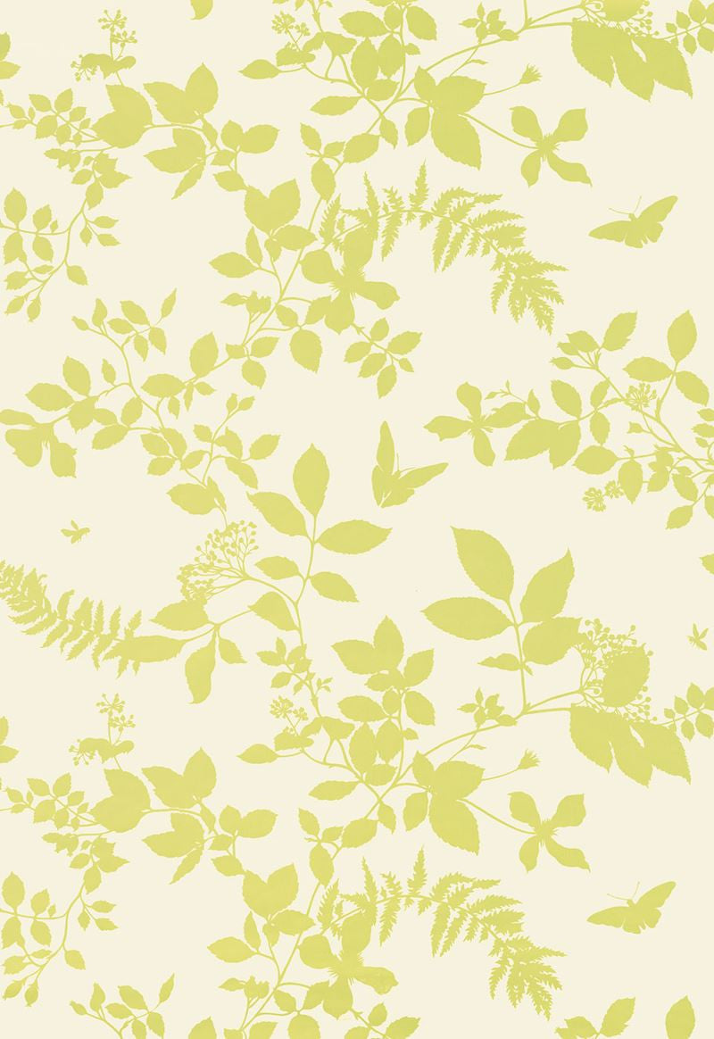 FSchumacher Wallpaper 5005102 Shadow Vine Chartreuse