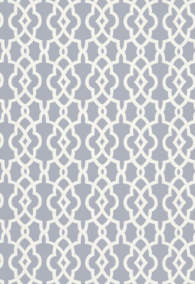 FSchumacher Wallpaper 5005142 Summer Palace Fret Wisteria