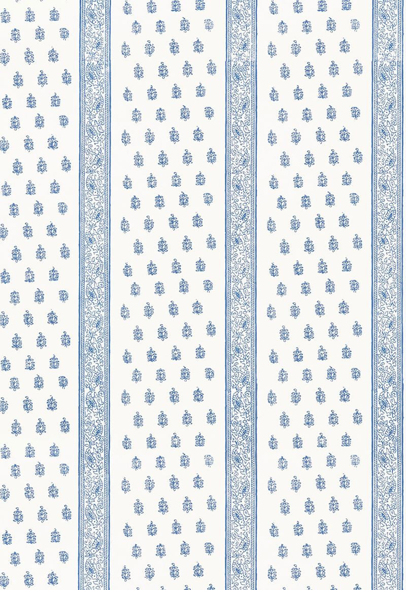 FSchumacher Wallpaper 5005201 Katsura Stripe Delft