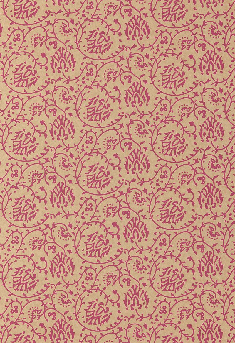 FSchumacher Wallpaper 5005273 Sarana Vine Cerise