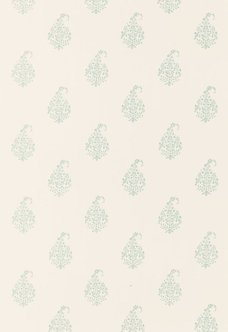 FSchumacher Wallpaper 5005282 Kerala Paisley Water Blue