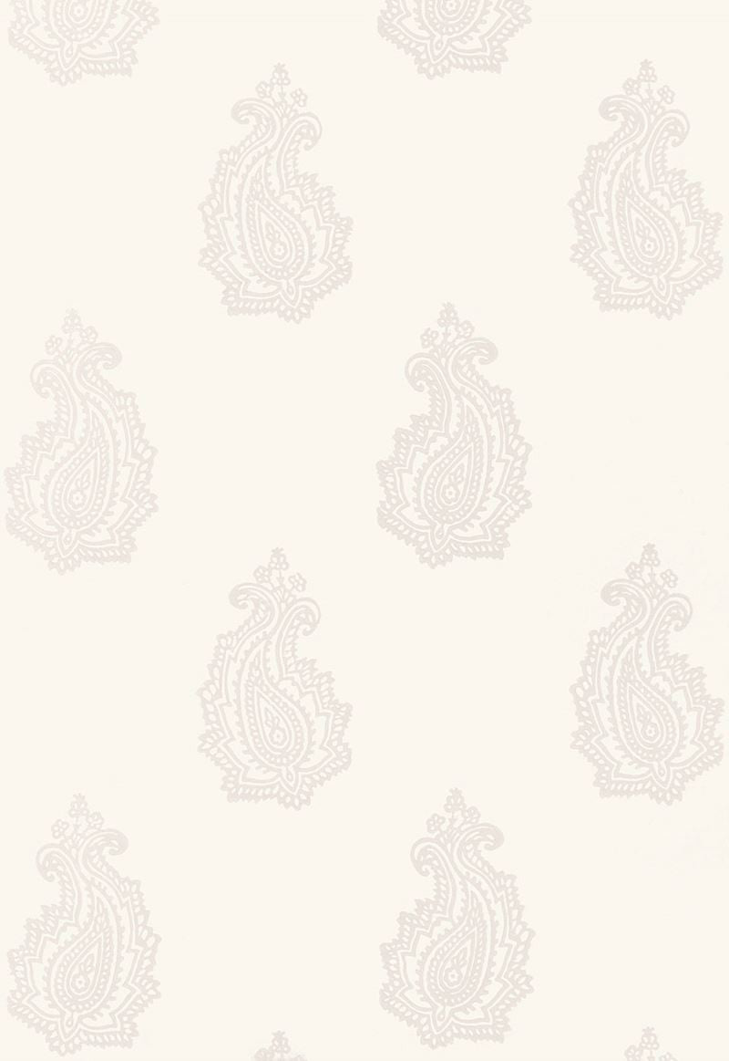 FSchumacher Wallpaper 5005300 Madras Paisley Oyster