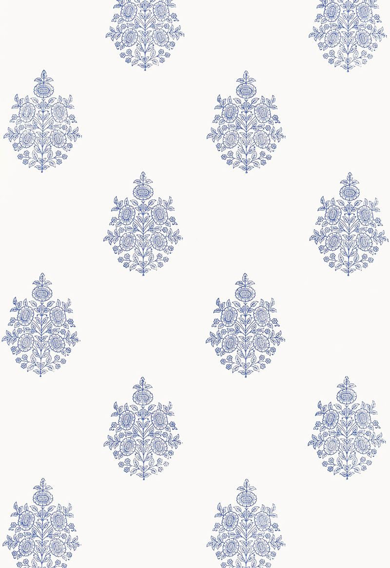 FSchumacher Wallpaper 5005321 Asara Flower Delft