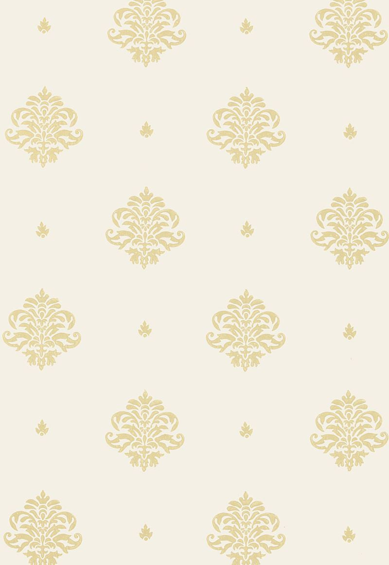 FSchumacher Wallpaper 5005353 Mayla Damask Straw