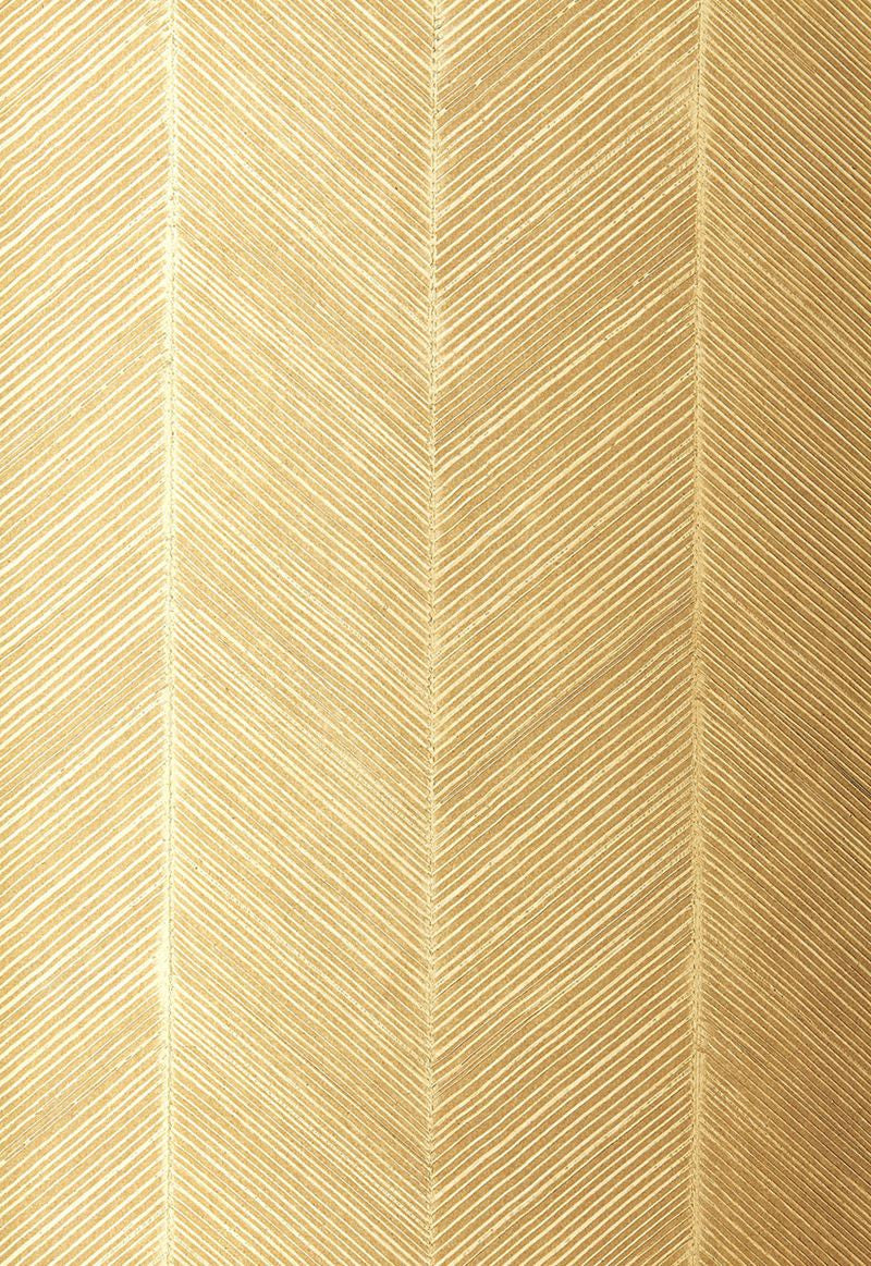 FSchumacher Wallpaper 5005651 Chevron Texture White Gold