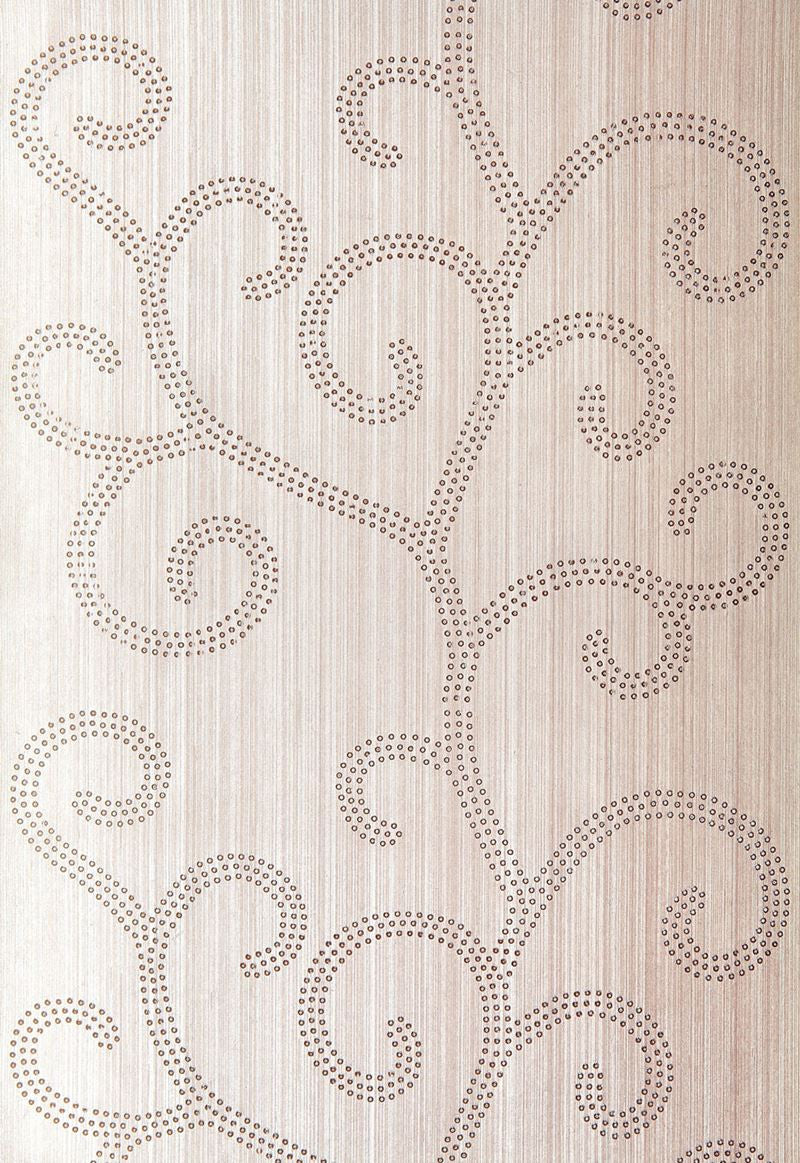 FSchumacher Wallpaper 5005700 Raindrop Scroll Amethyst
