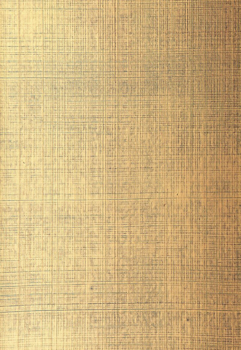 FSchumacher Wallpaper 5005784 Brushed Plaid Gilded Teal