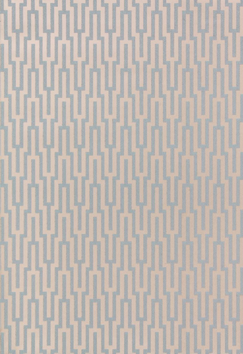 FSchumacher Wallpaper 5005891 Metropolitan Fret Moonstone