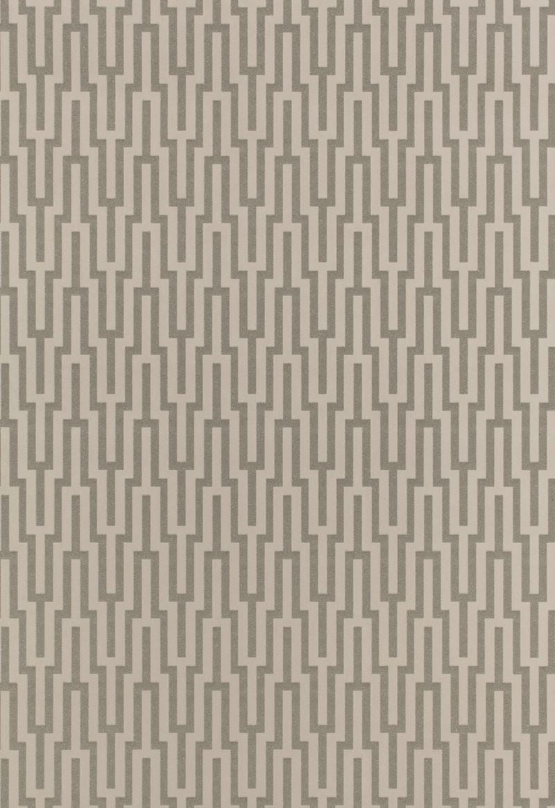 FSchumacher Wallpaper 5005892 Metropolitan Fret Taupe