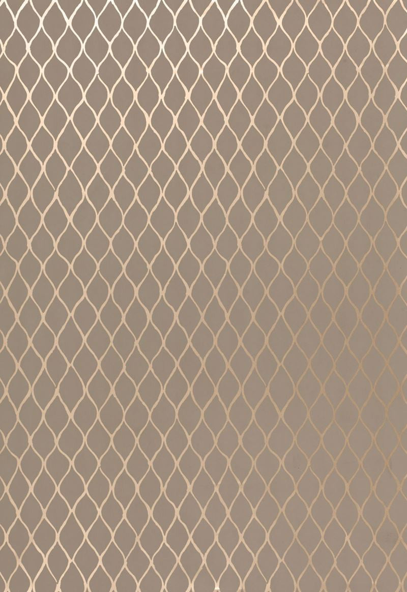 FSchumacher Wallpaper 5005912 Valencia Taupe, Pewter