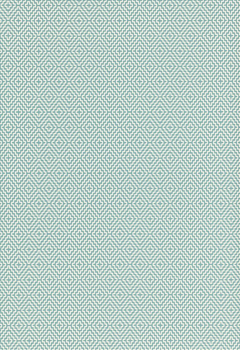 FSchumacher Wallpaper 5006002 Soho Diamond Teal