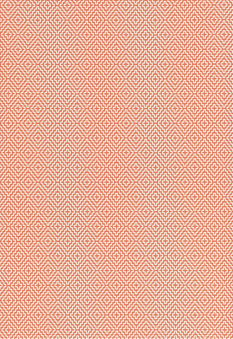 FSchumacher Wallpaper 5006003 Soho Diamond Persimmon