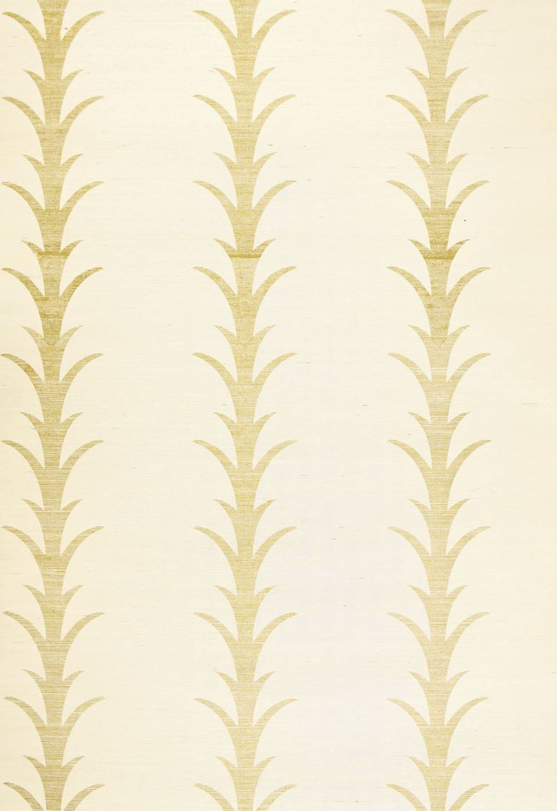 FSchumacher Wallpaper 5006051 Acanthus Stripe Filigree