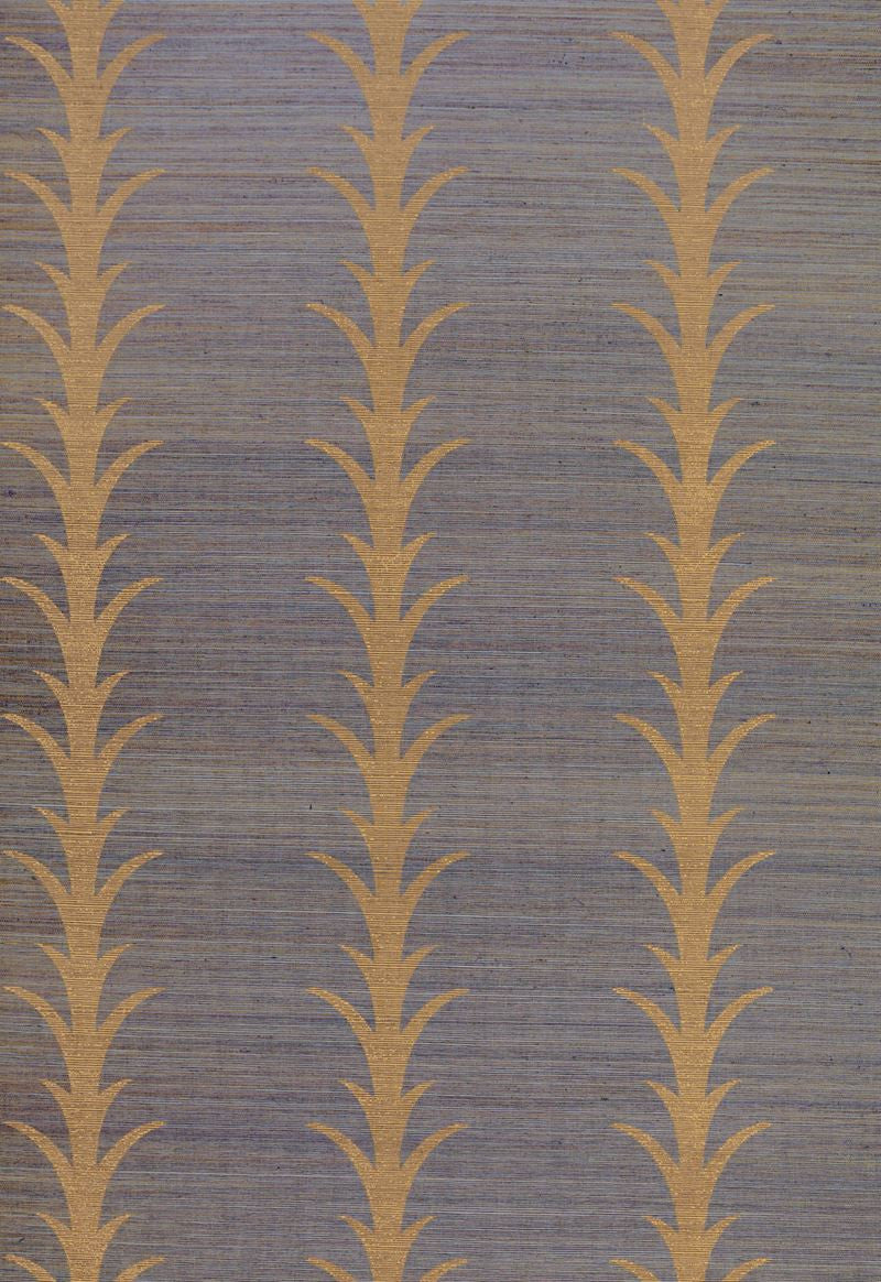 FSchumacher Wallpaper 5006054 Acanthus Stripe Turmeric