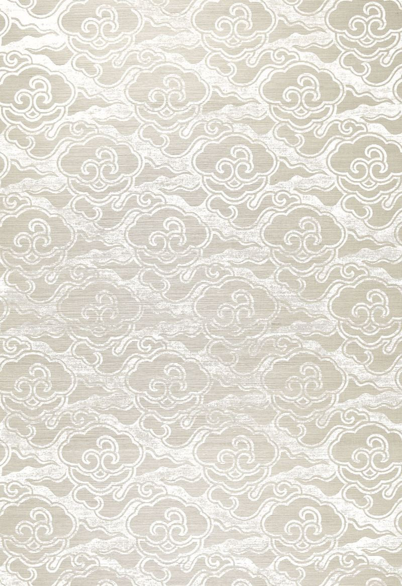 FSchumacher Wallpaper 5006062 Cirrus Clouds Fog & Chalk