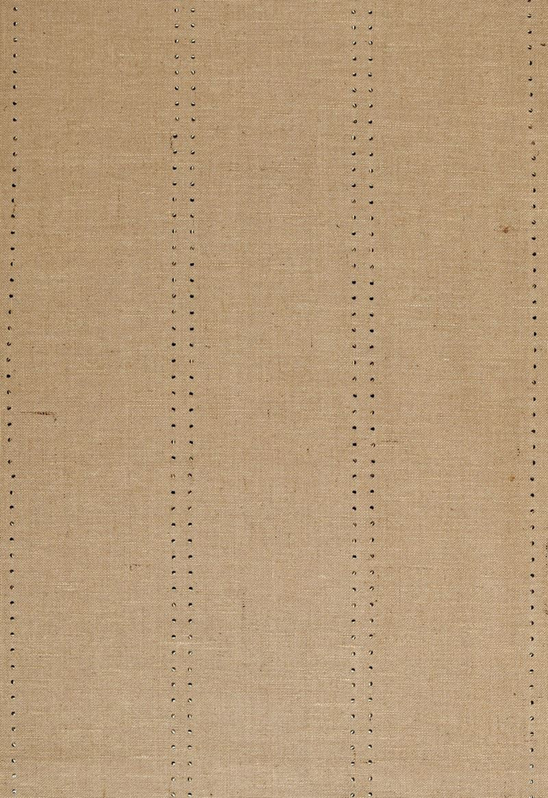 FSchumacher Wallpaper 5006111 Stud Stripe Natural, Bronze