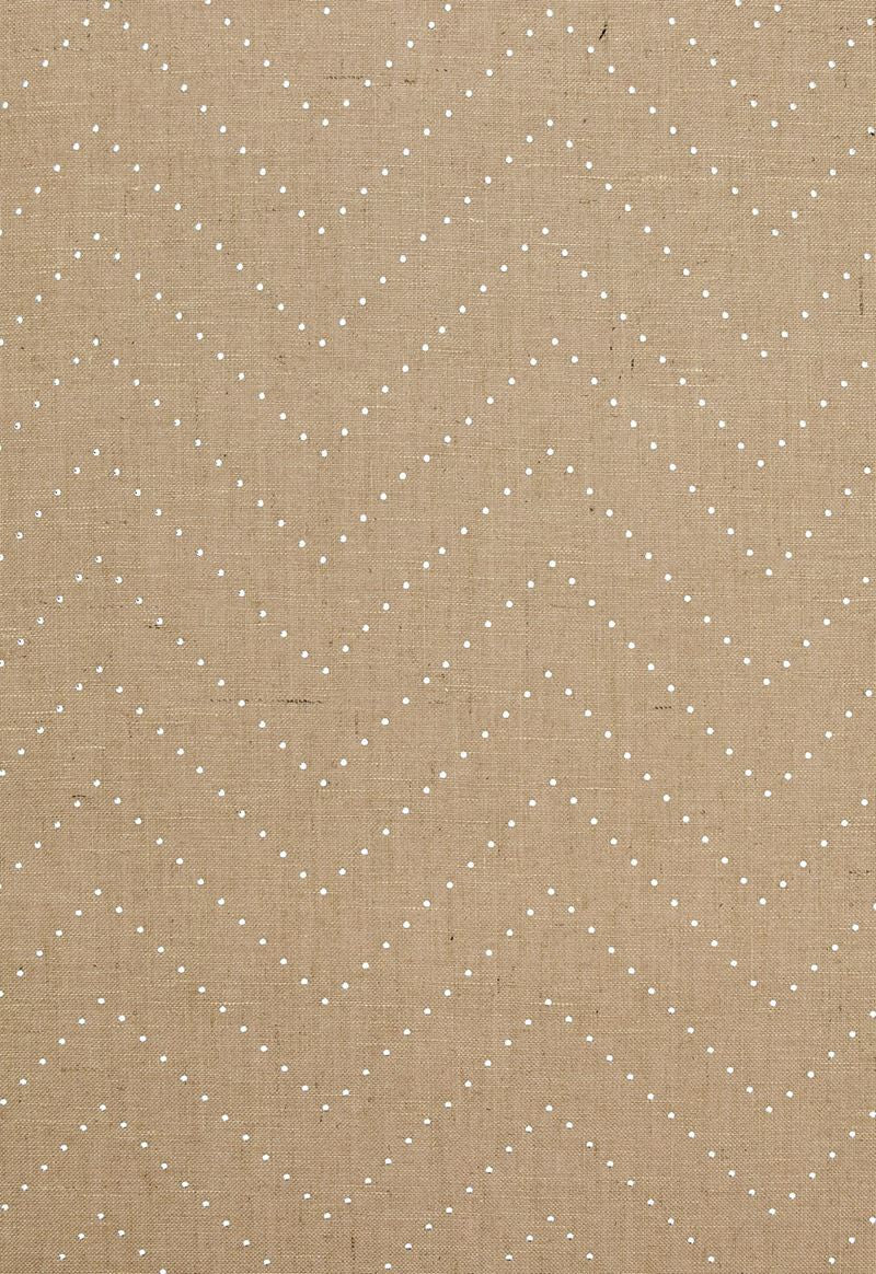 FSchumacher Wallpaper 5006280 Colton Chevron Natural, Silver