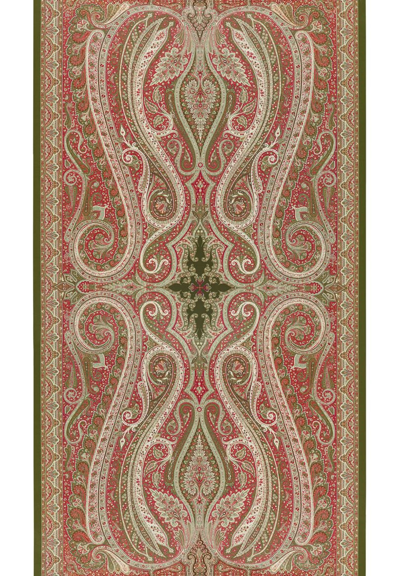 FSchumacher Wallpaper 5006601 Pasha Paisley Pomegranate