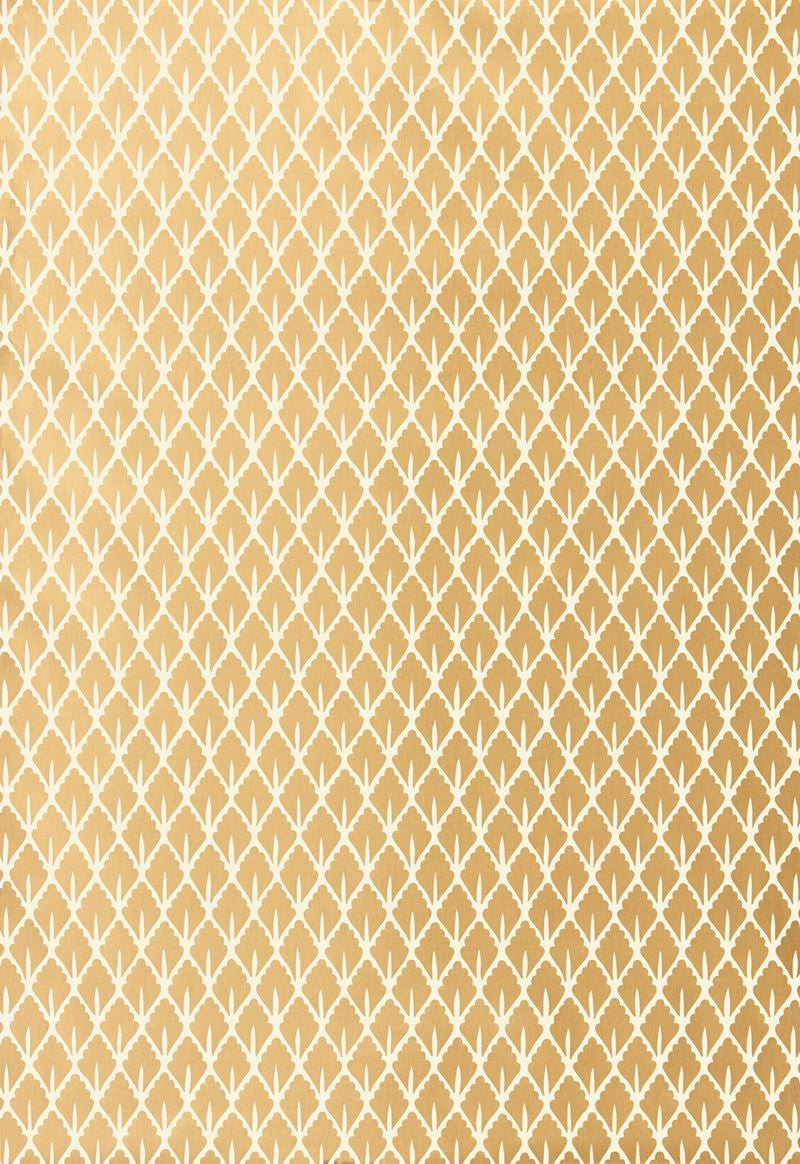 FSchumacher Wallpaper 5006671 Mughal Leaf Burnished Gilt
