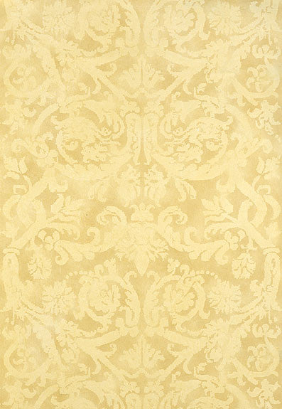 FSchumacher Wallpaper 529111 Pontine Damask Soft Gold