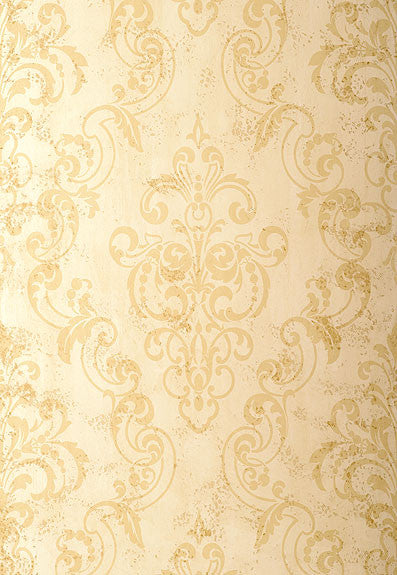 FSchumacher Wallpaper 529120 Giovan Damask Sand