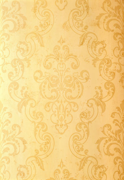 FSchumacher Wallpaper 529121 Giovan Damask Maize