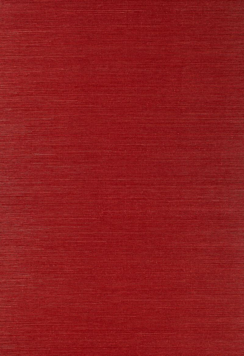 FSchumacher Wallpaper 529632 Osan Sisal Red