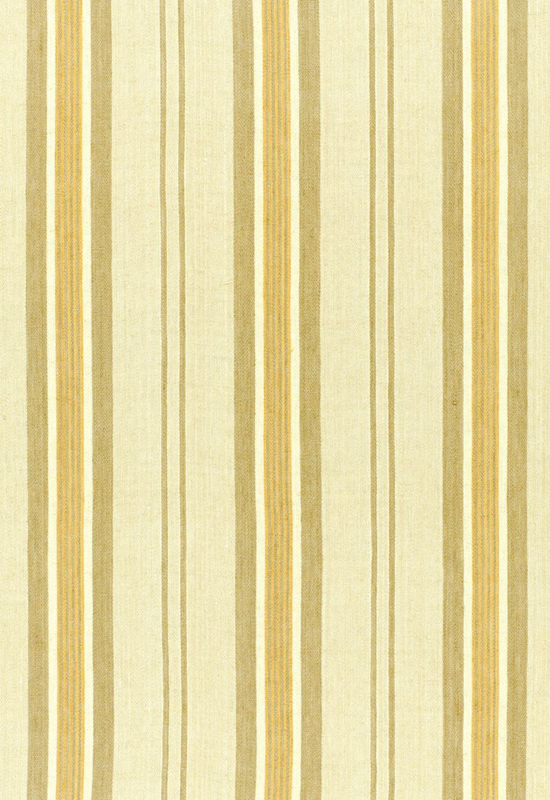FSchumacher Fabric 54152 Sagaponic Linen Stripe Driftwood