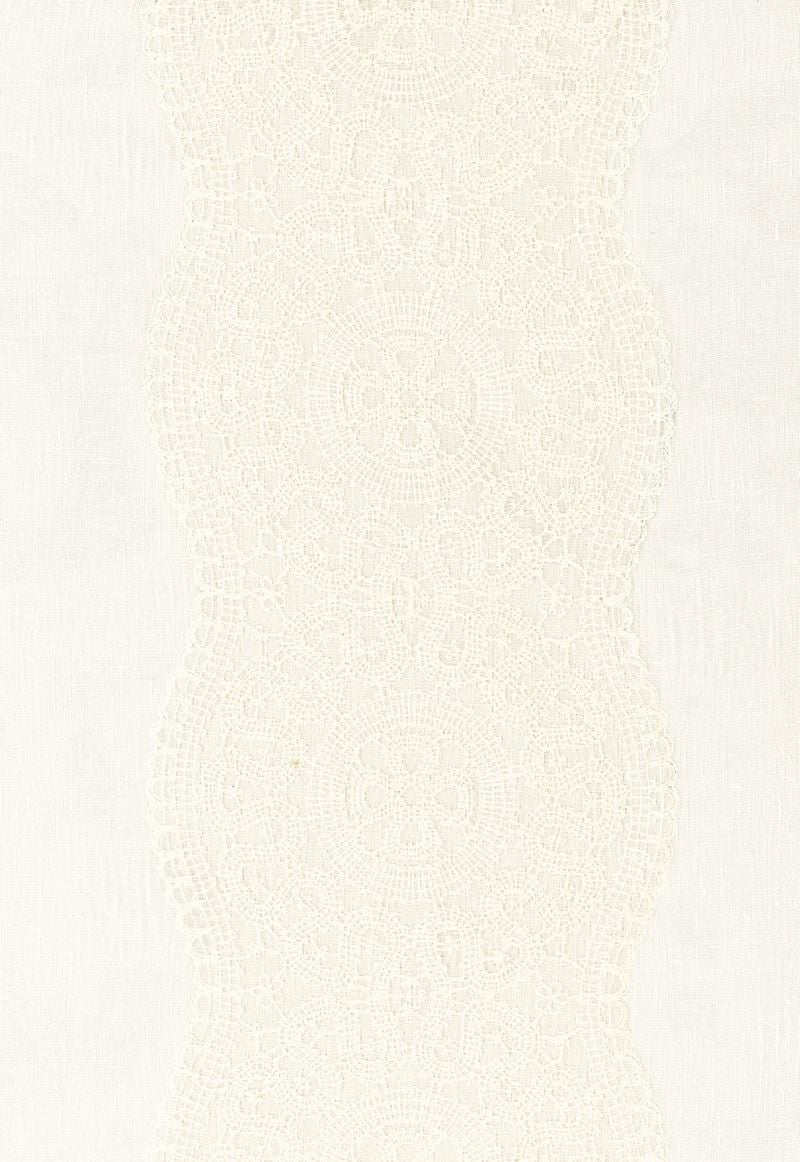 FSchumacher Fabric 55420 Alencon Ivory