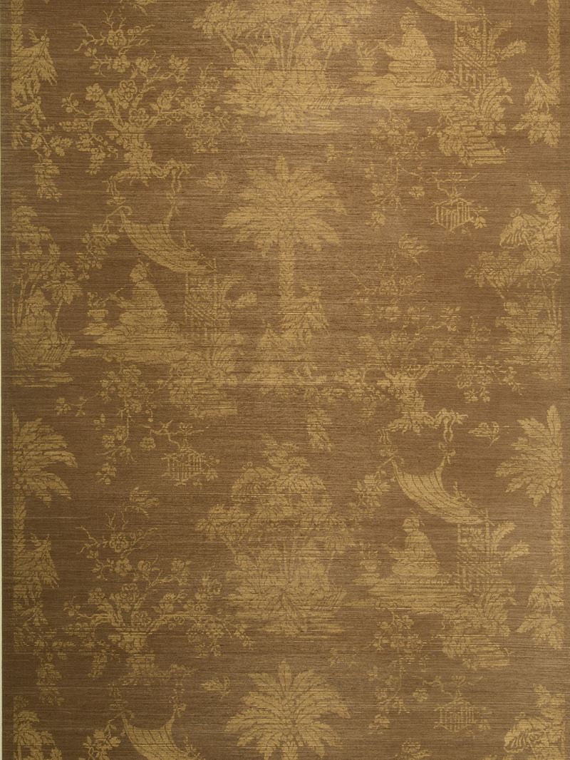 Stroheim Wallpaper 6038204 2640E Hangzhou Sisal S0810 Walnut