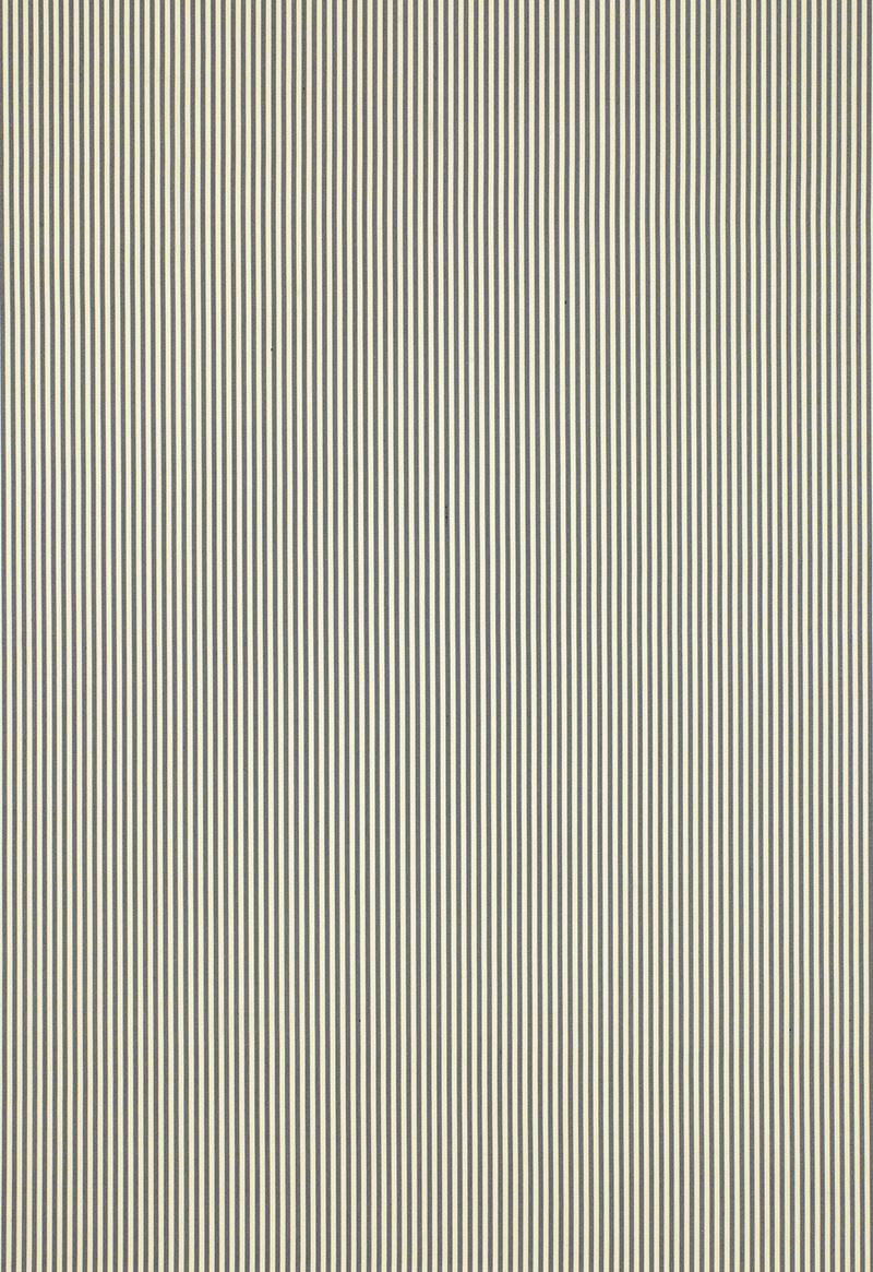 FSchumacher Fabric 60920 Charee Silk Stripe Black & White