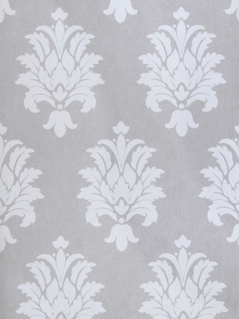 Stroheim Wallpaper 6142403 Whitby Nonwoven Silver