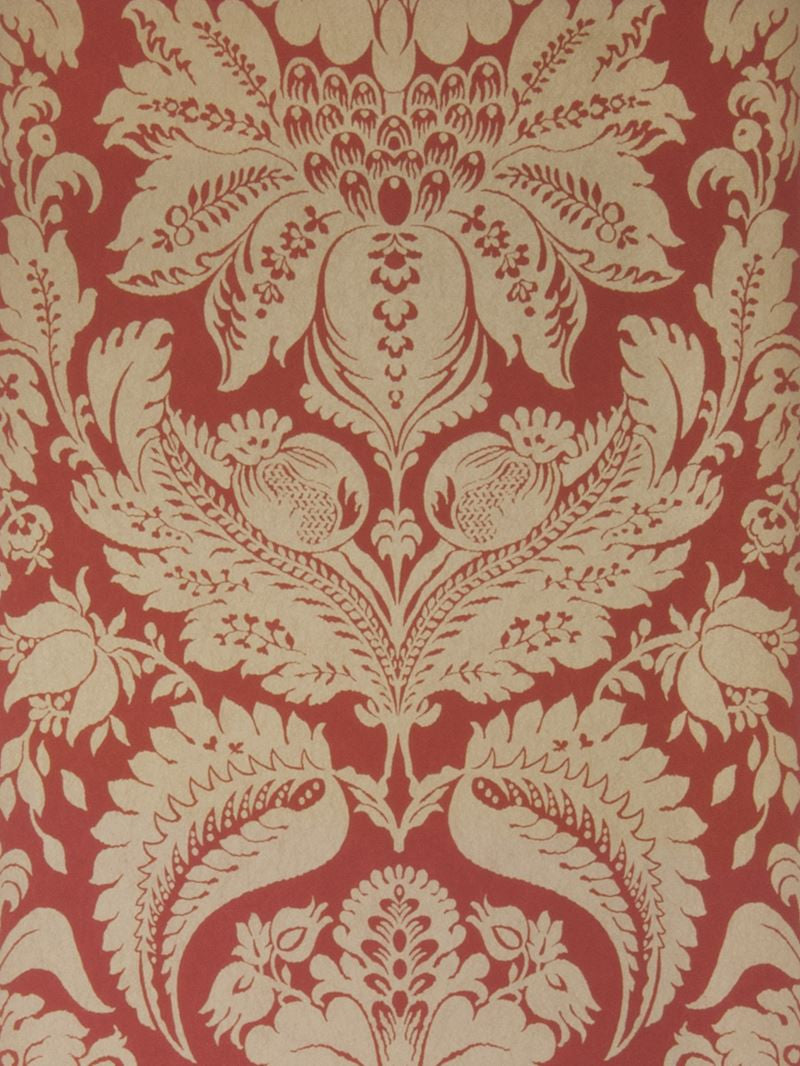 Stroheim Wallpaper 6151003 Wethers Nonwoven Cranberry