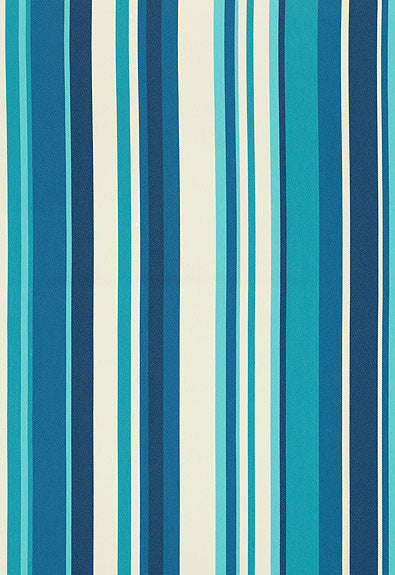 FSchumacher Fabric 62891 Delray Stripe Marine