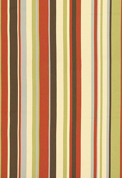 FSchumacher Fabric 62893 Delray Stripe Cabana
