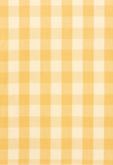 FSchumacher Fabric 63032 Camden Cotton Check Straw
