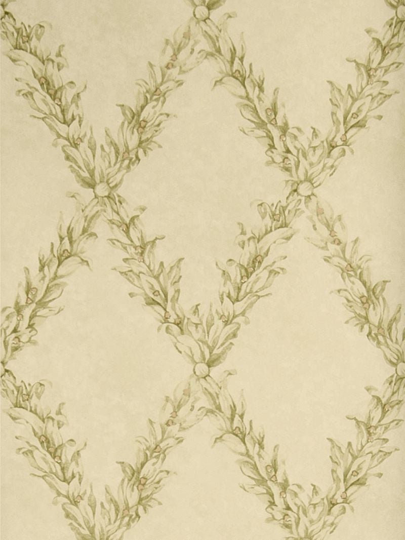 Stroheim Wallpaper 6332802 Beauclaire Trellis Olive