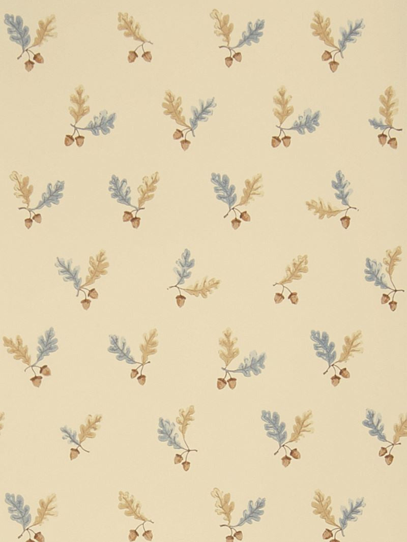 Stroheim Wallpaper 6333401 Oak & Acorn Blue