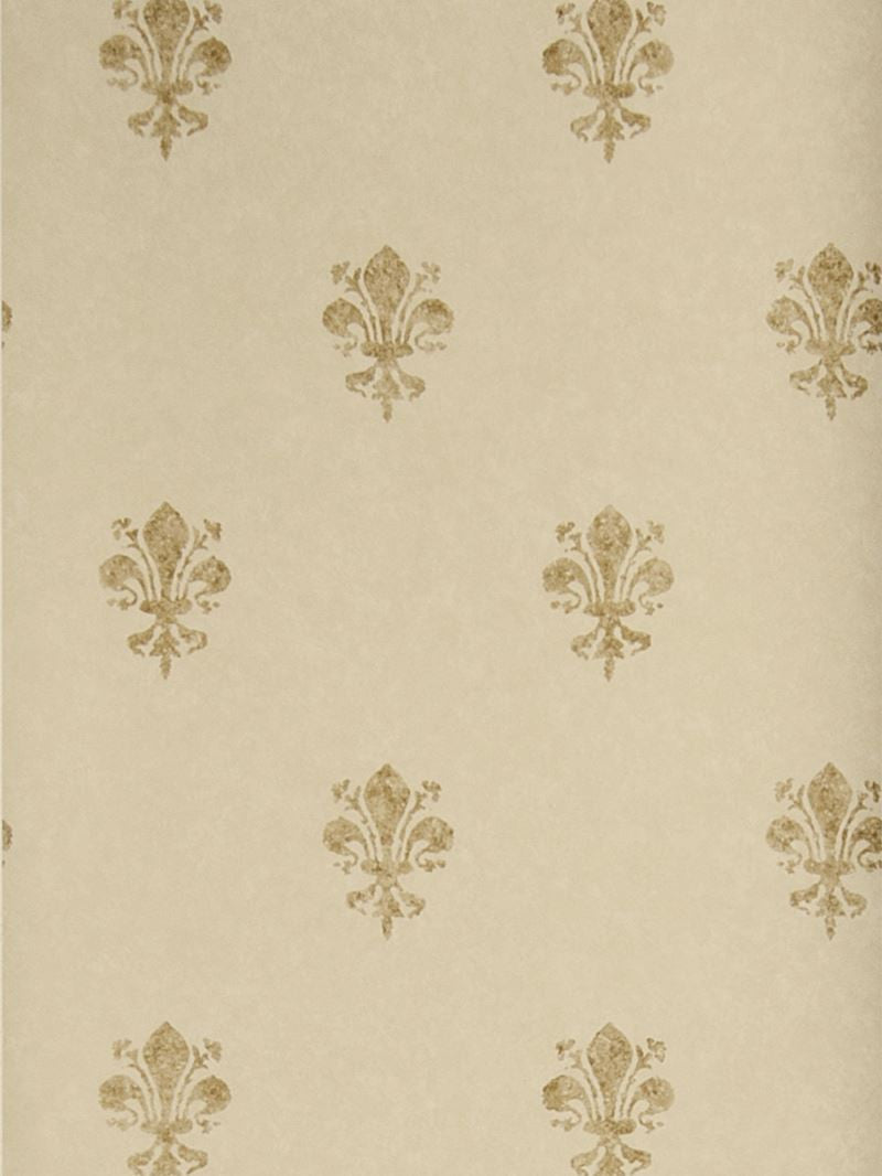 Stroheim Wallpaper 6334801 Fleur De Lys Coffee