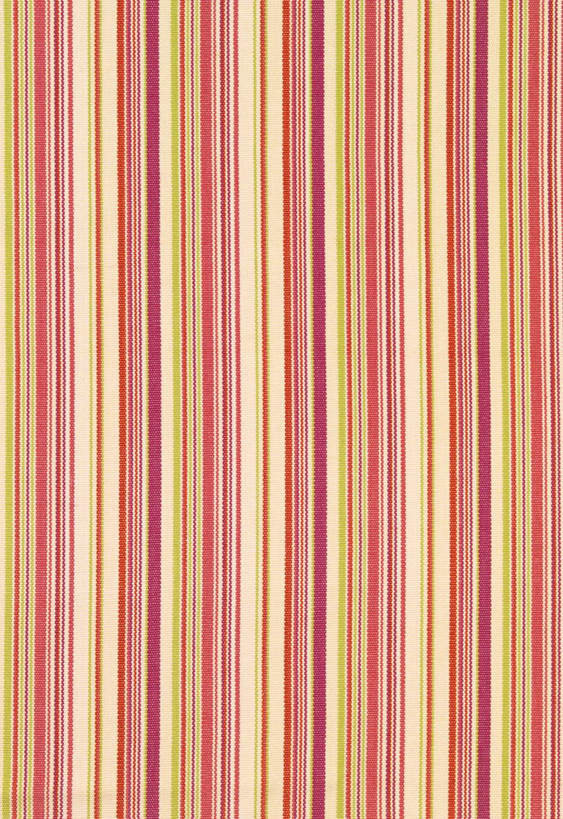 FSchumacher Fabric 63450 Malibu Stripe Cerise