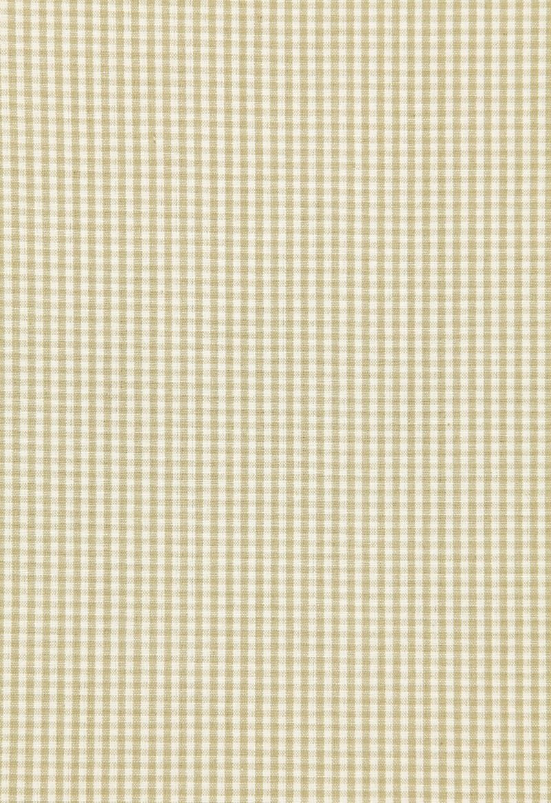 FSchumacher Fabric 64620 Barnet Cotton Check Flax