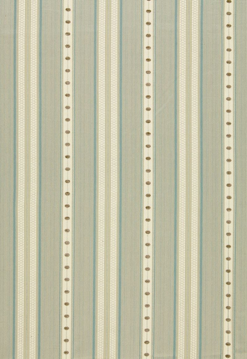 FSchumacher Fabric 64750 Francesca Stripe Moonstone