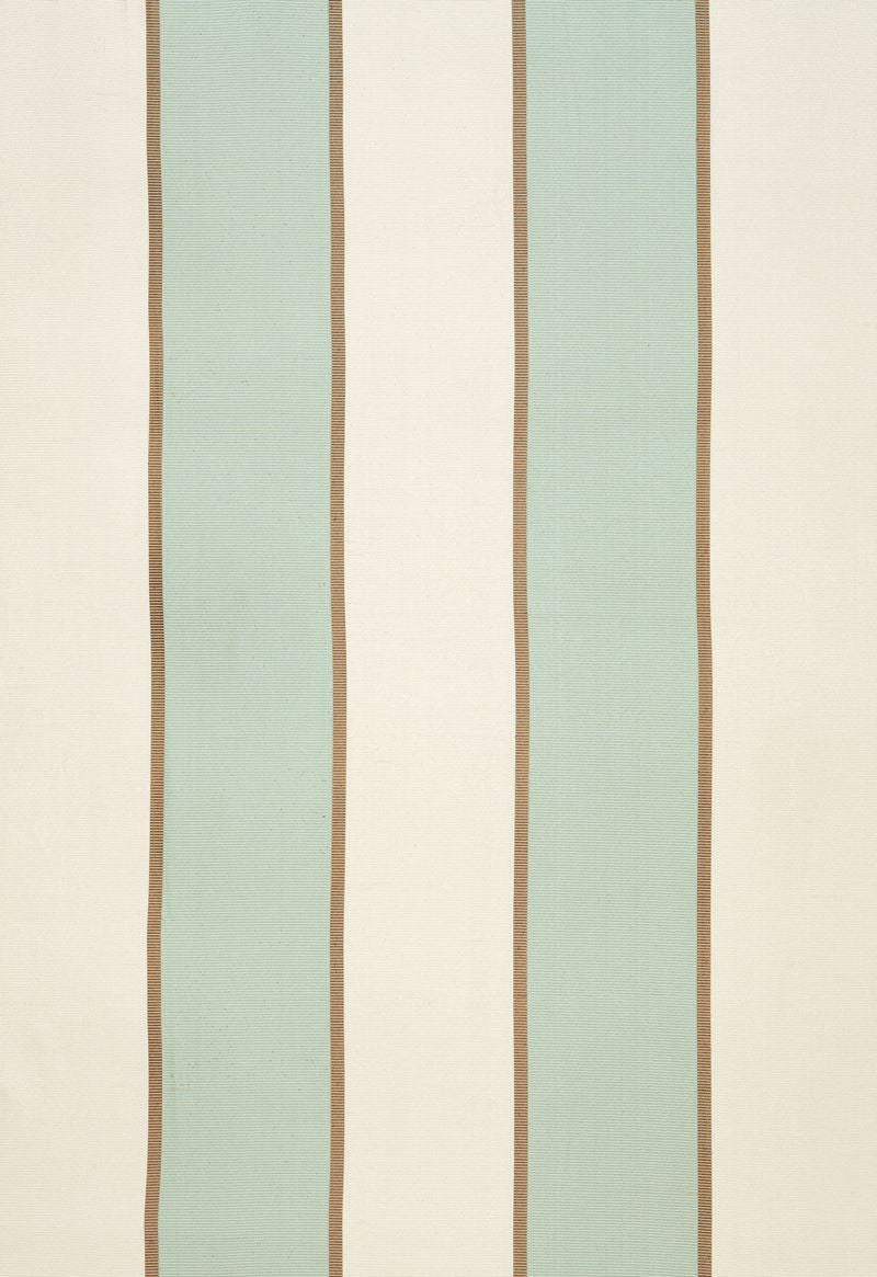 FSchumacher Fabric 64783 Montebello Stripe Aqua