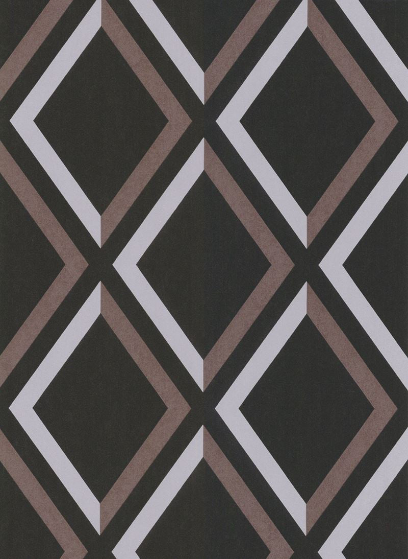Cole & Son Wallpaper 66/3019.CS Pompeian Black/B