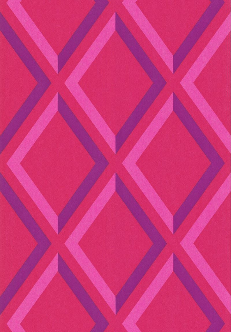 Cole & Son Wallpaper 66/3023.CS Pompeian Red/Mau