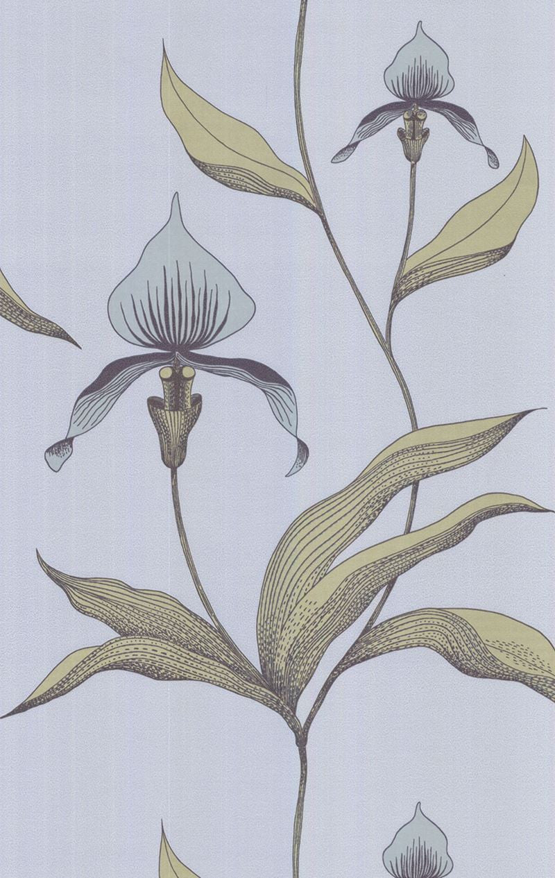 Cole & Son Wallpaper 66/4026.CS Orchid Blue Gr